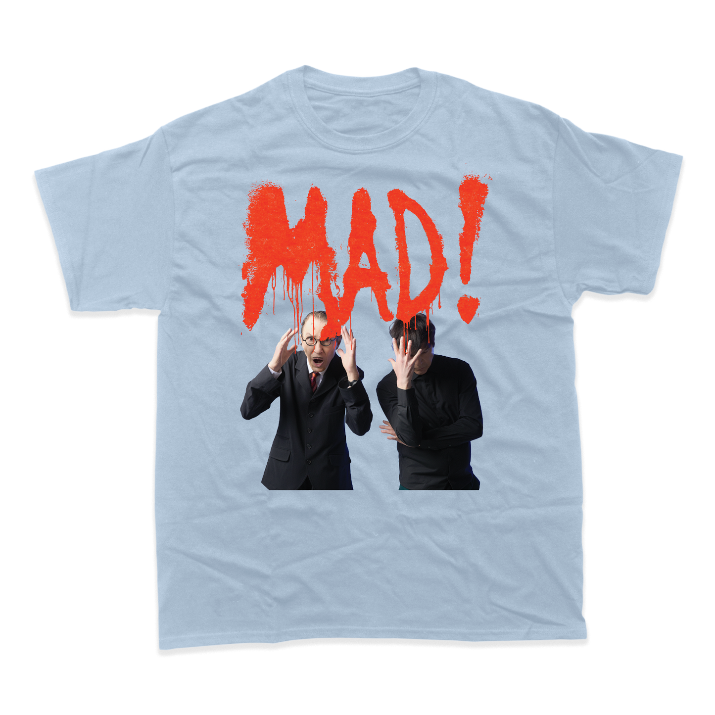 MAD! ALBUM T-SHIRT (LIGHT BLUE)